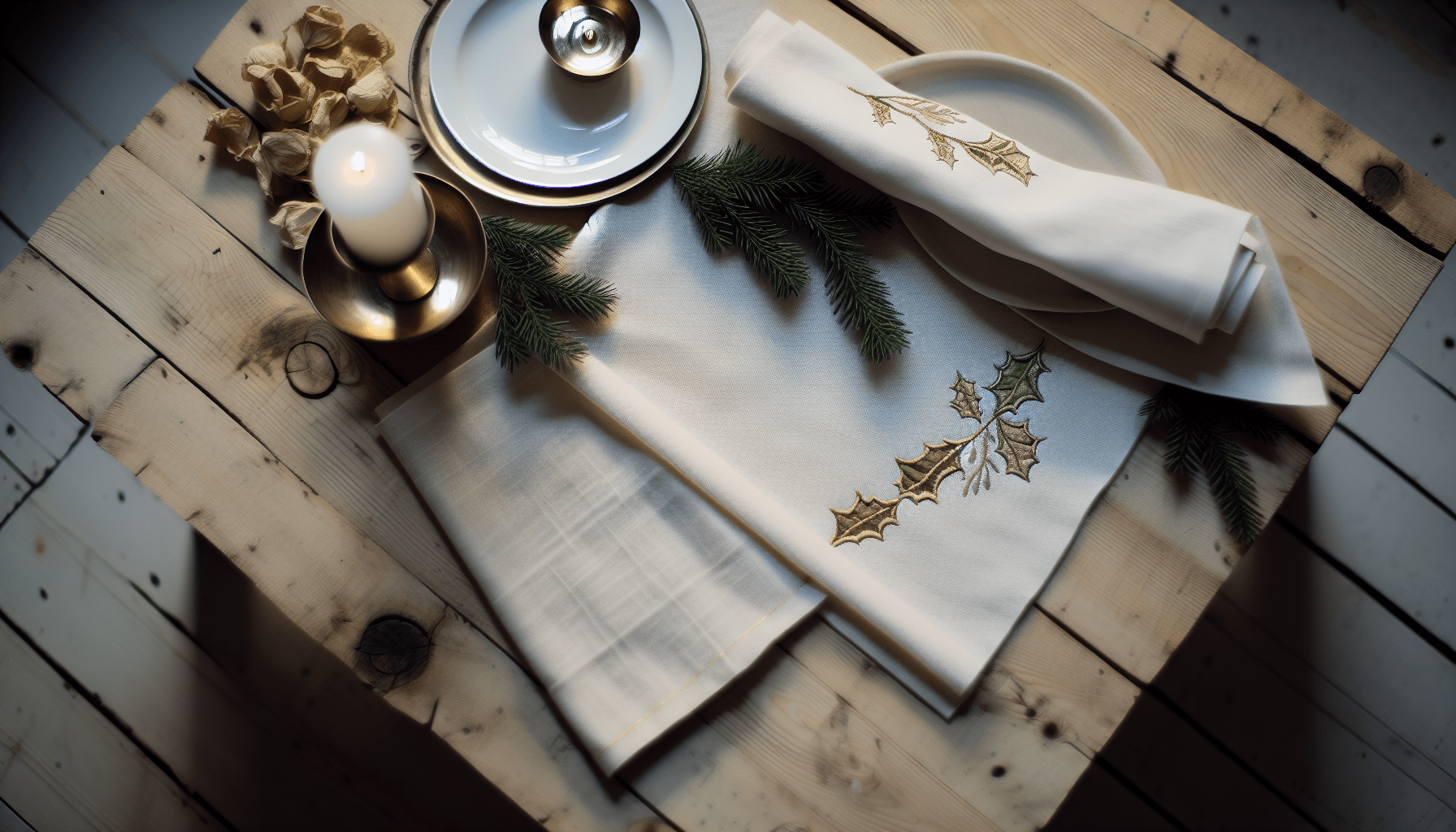 Comment Faire un Set de Table pour Noël : DIY Facile et Élégant - Matabledeco