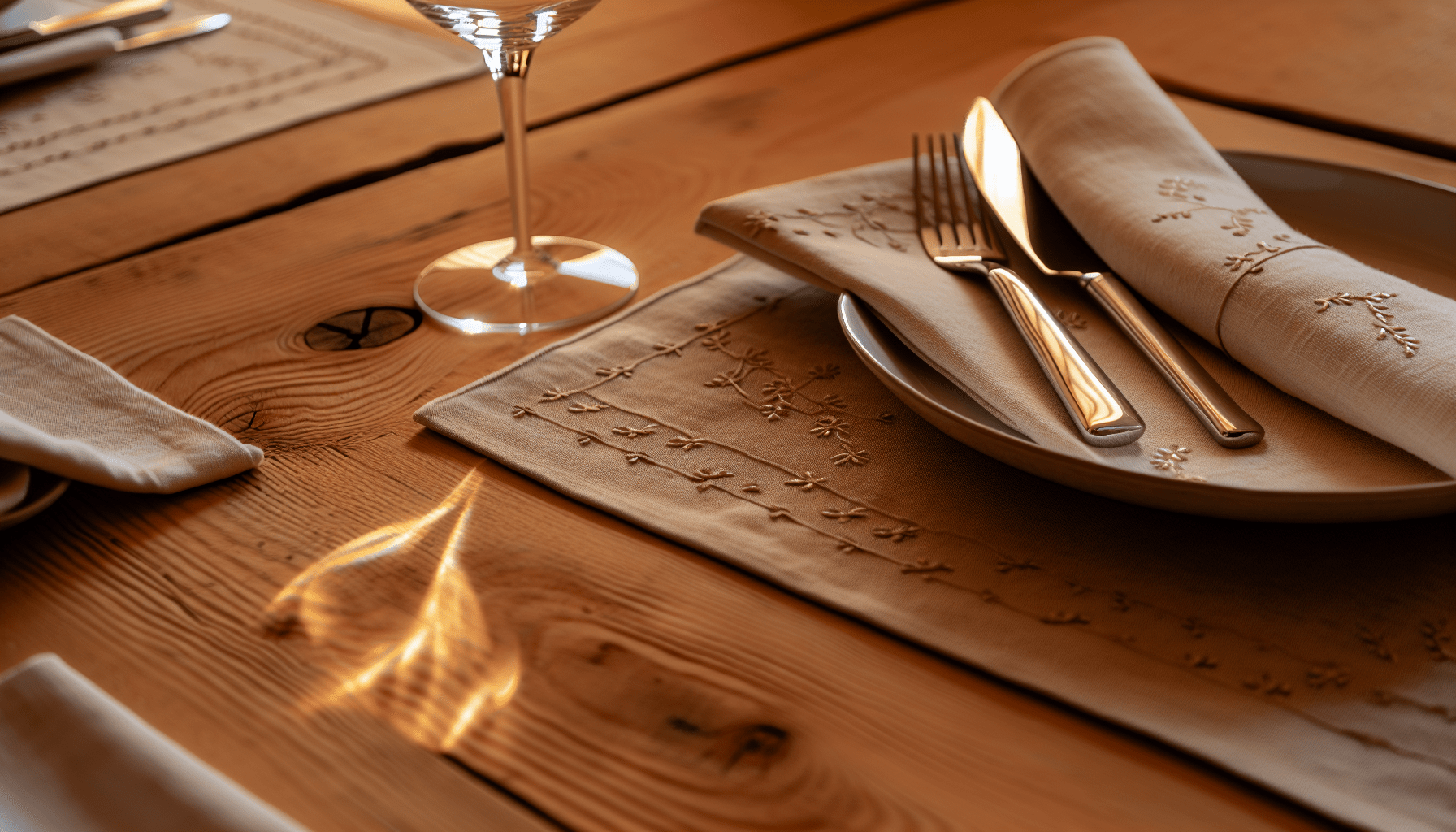 Quel Set de Table Choisir pour Sublimer Votre Table en Bois ? - Matabledeco