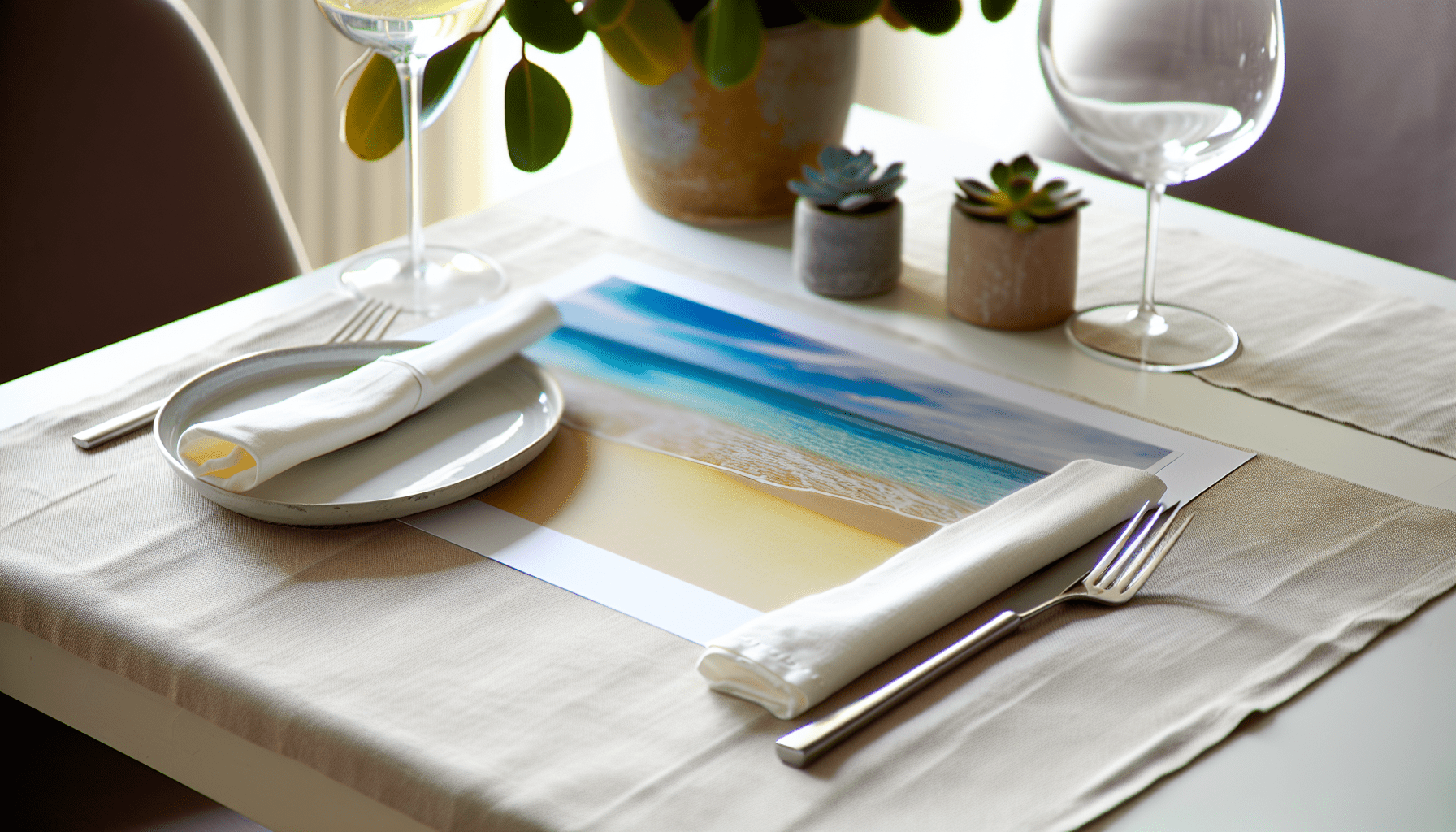 Comment Faire un Set de Table Personnalisé avec vos Photos - Matabledeco