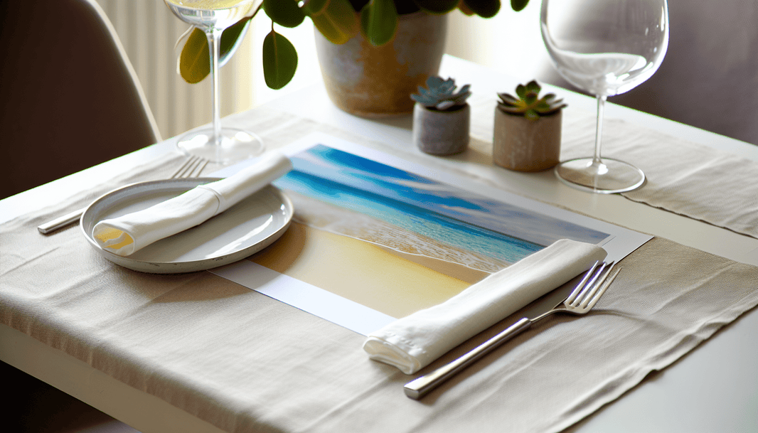 Comment Faire un Set de Table Personnalisé avec vos Photos - Matabledeco