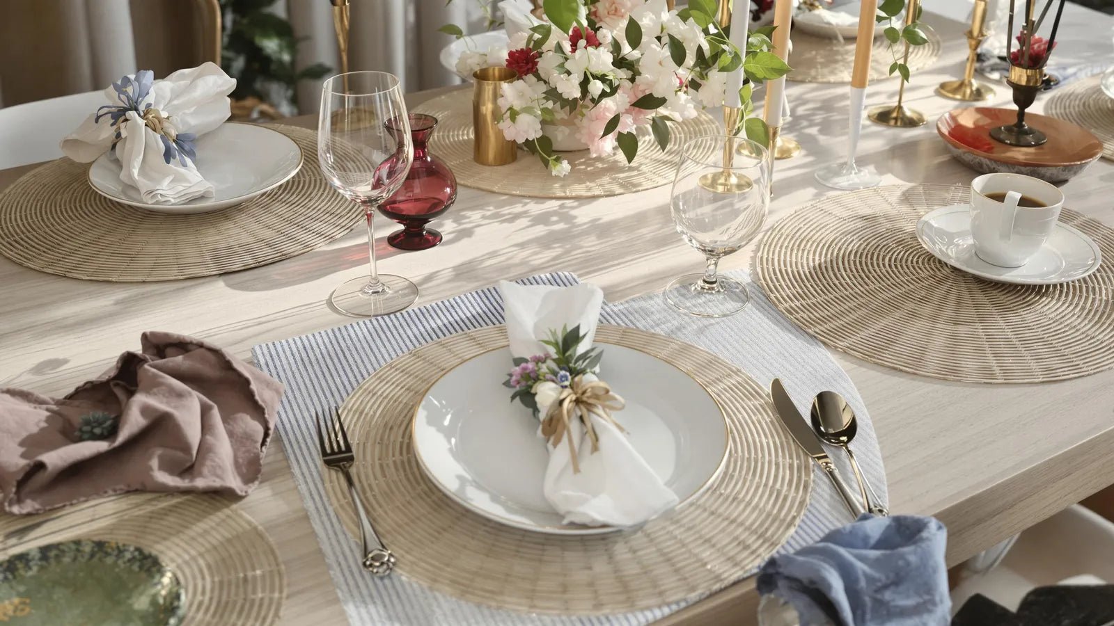 Quel set de table choisir : le meilleur matériau pour votre table et décoration ? - Matabledeco