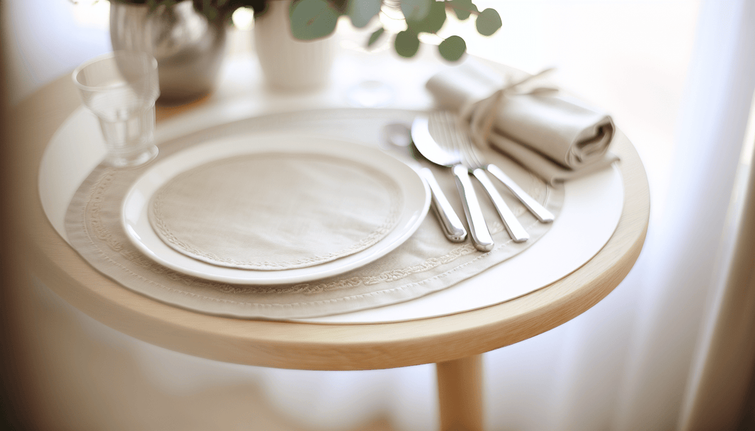 Quel Set de Table Choisir pour une Table Ronde ? Nos Meilleurs Conseils - Matabledeco