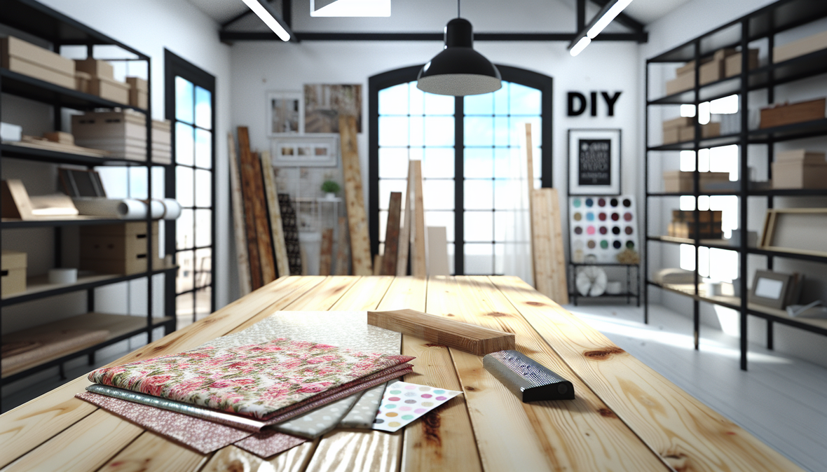 'espace créatif DIY idéal'