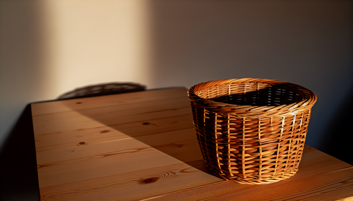set de table vintage bien conservé avec légende inspirante