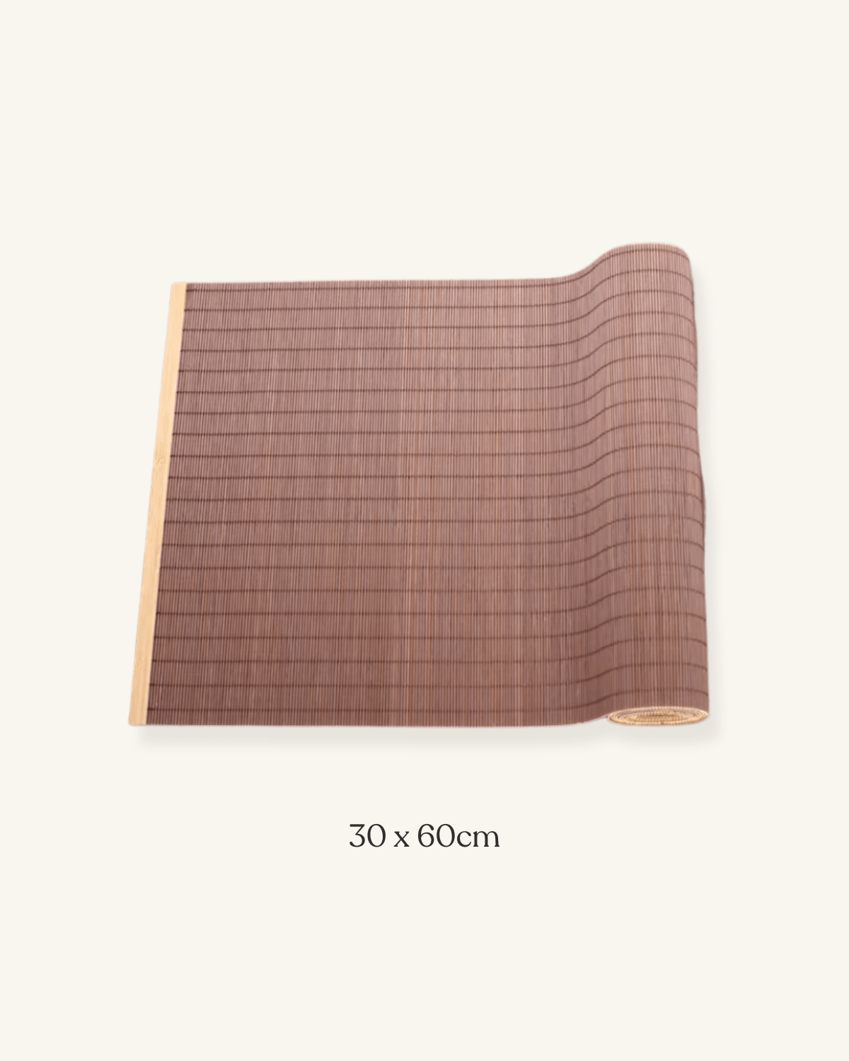 Set de table bambou marron Bambou café 1 - Matabledeco