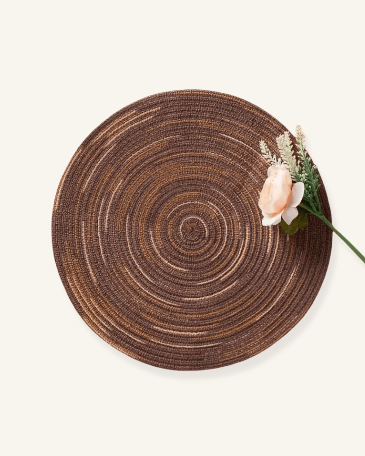 Set de table coloré Marron - Matabledeco