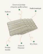 Set de table couture - Vignette | Matabledeco