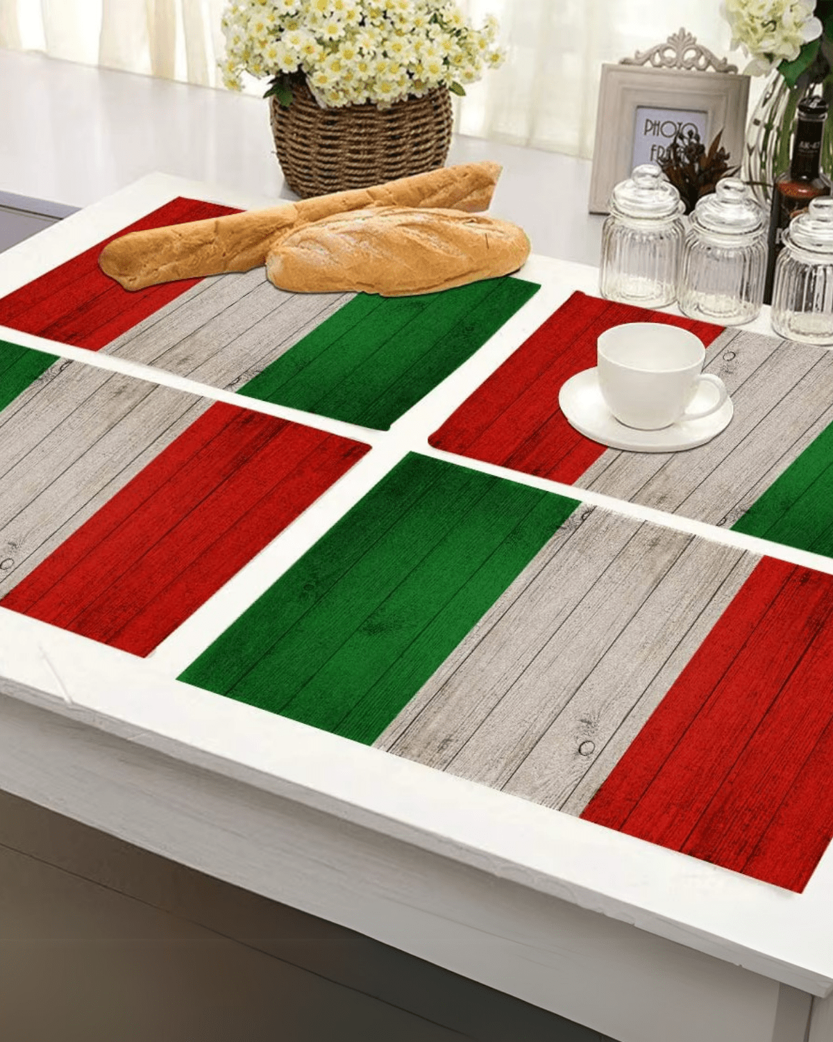 Set de table design italien Motif - Matabledeco