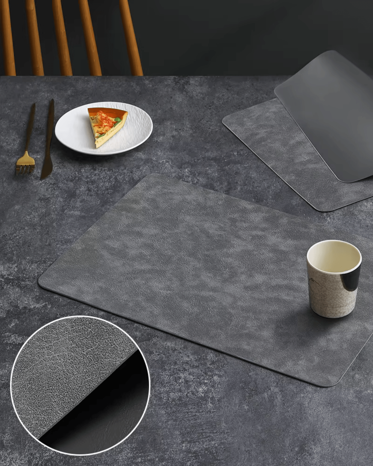 Set de table design luxe Ash - Matabledeco