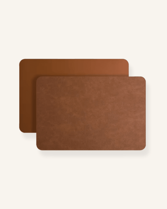 Set de table design luxe Marron - Matabledeco
