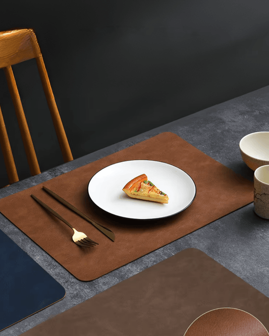 Set de table design luxe Marron - Matabledeco