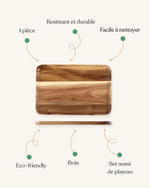 Set de table en bois - Vignette | Matabledeco