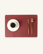 Set de table en cuir synthétique - Vignette | Matabledeco