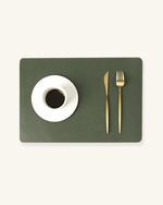 Set de table en cuir synthétique - Vignette | Matabledeco