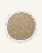 Set de table en jute rond - Vignette | Matabledeco