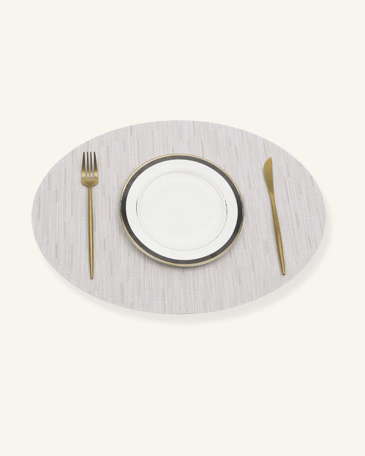 Set de table enduit Beige - Matabledeco