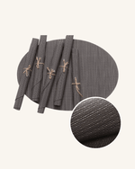 Set de table enduit - Vignette | Matabledeco