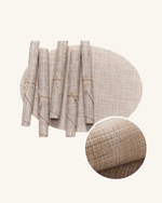 Set de table enduit - Vignette | Matabledeco