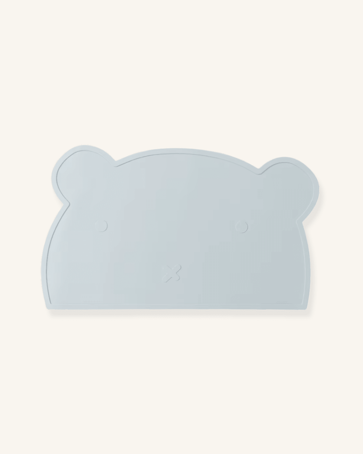 Set de table enfant silicone (bebe) Bleu gris - Matabledeco