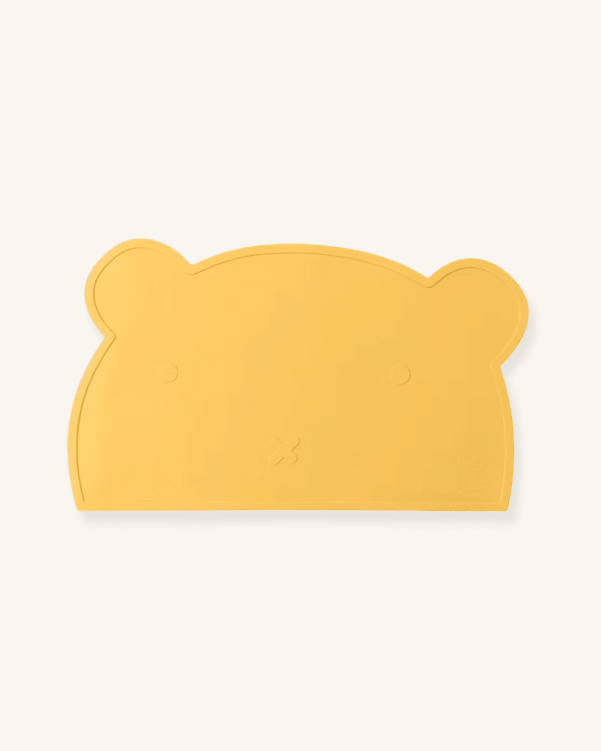 Set de table enfant silicone (bebe) Jaune - Matabledeco