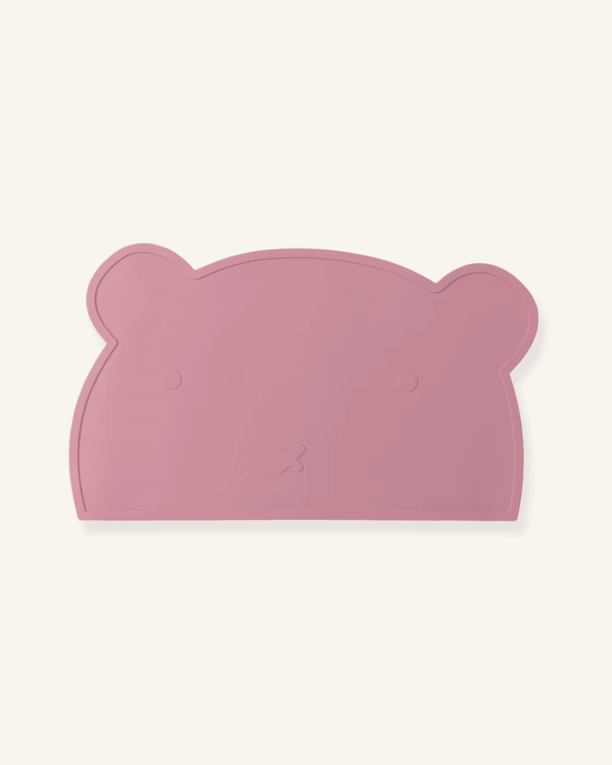 Set de table enfant silicone (bebe) Rose profond - Matabledeco
