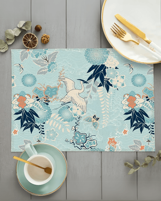 Set de table grue japonaise Motif - Matabledeco