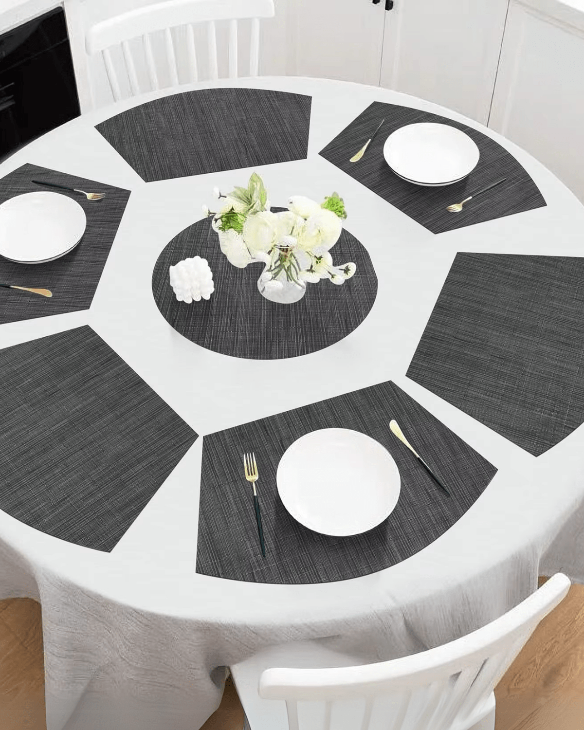Set de table industriel Gris profond - Matabledeco