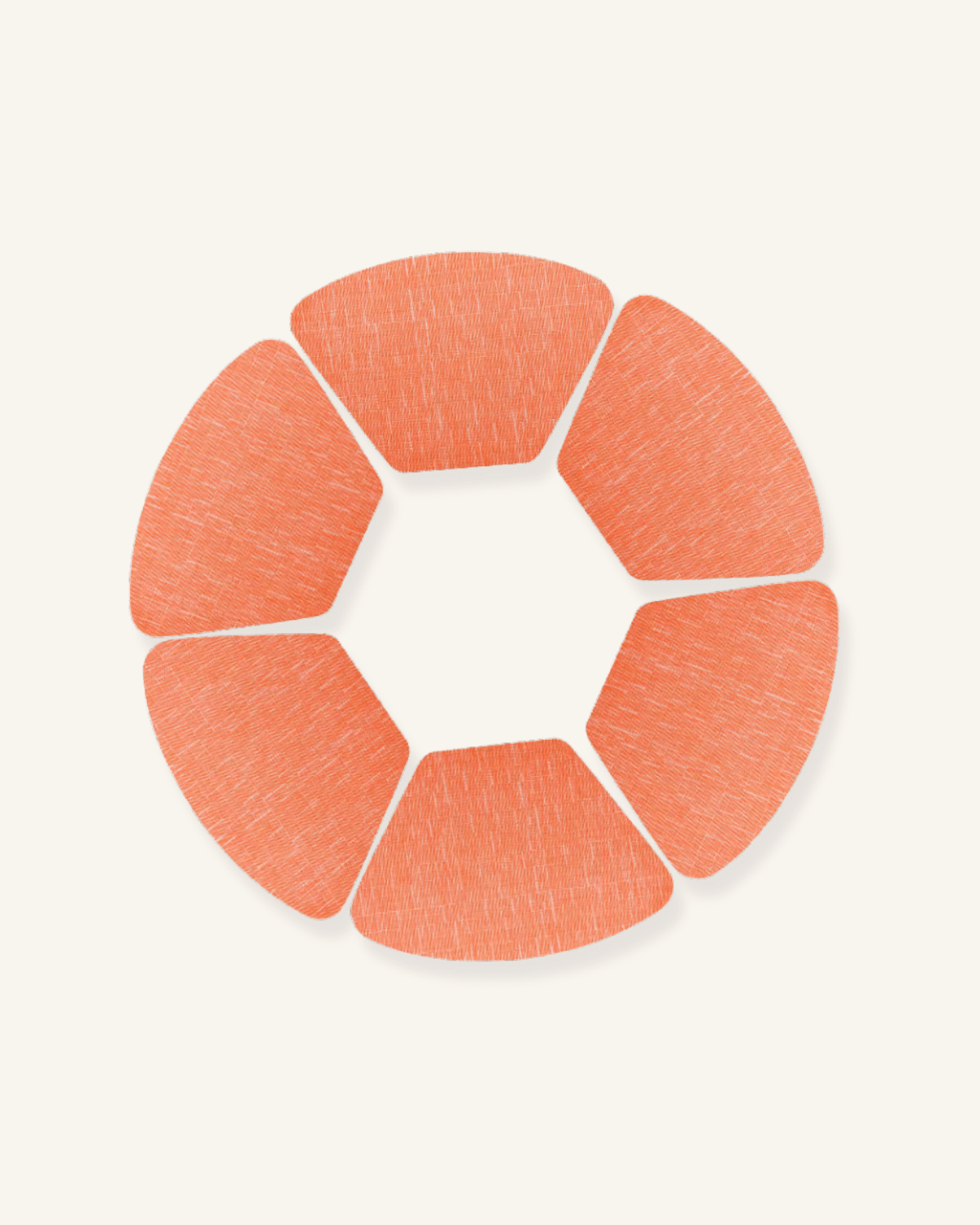 Set de table industriel Orange - Matabledeco