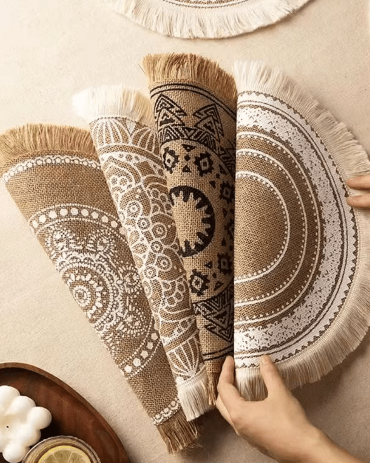 Set de table jute Jute - Matabledeco