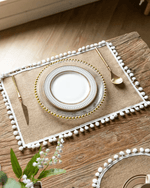 Set de table jute rectangulaire - Vignette | Matabledeco
