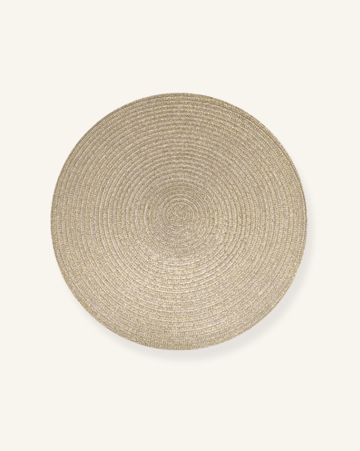 Set de table noir rond Noir - Matabledeco