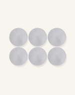 Set de table noir rond - Vignette | Matabledeco