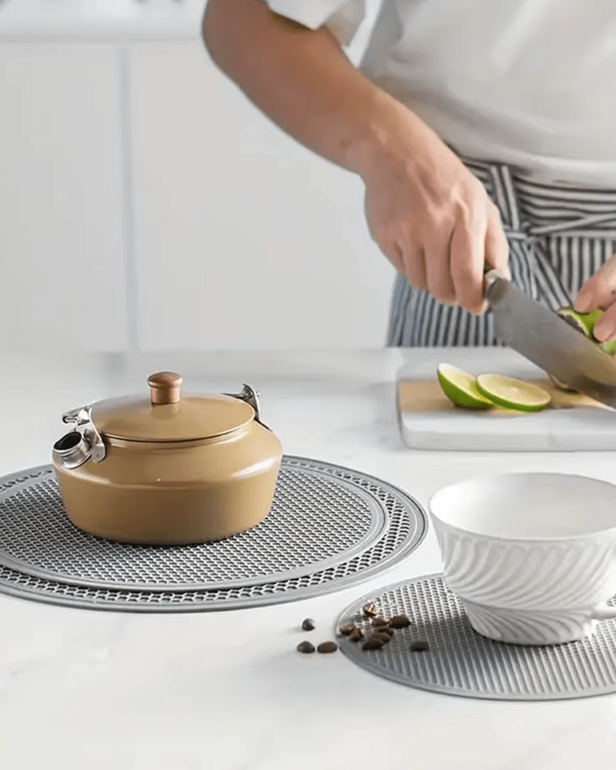 Set de table pas cher Bleu foncé - Matabledeco