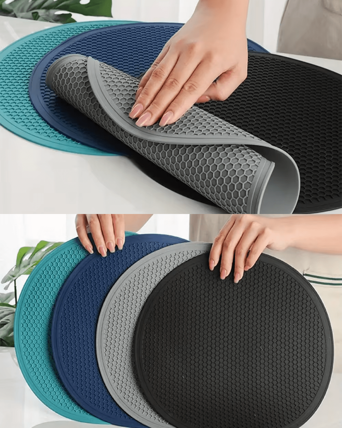 Set de table pas cher Bleu foncé - Matabledeco