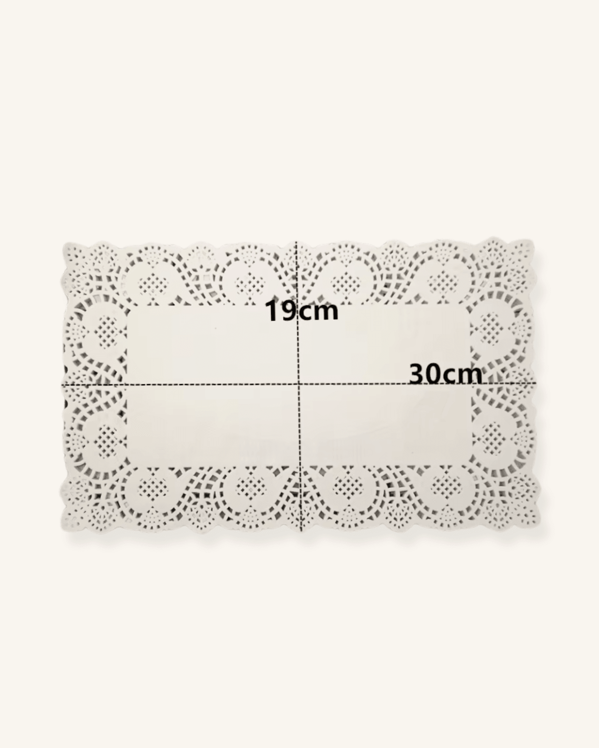 Set de table rectangulaire en papier jetable Blanc - Matabledeco