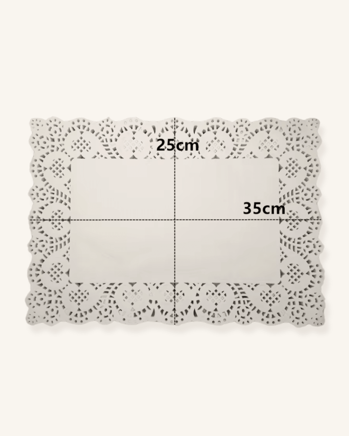Set de table rectangulaire en papier jetable Blanc - Matabledeco