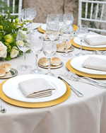 Set de table rond doré - Vignette | Matabledeco