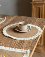 Set de table rond toile de jute - Vignette | Matabledeco