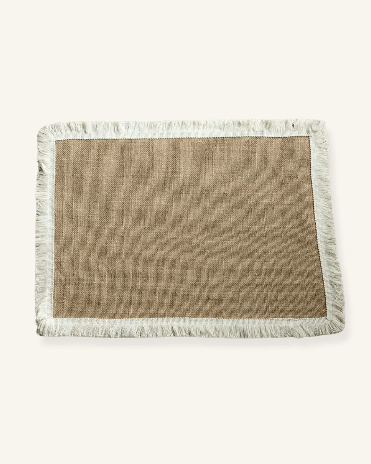 Set de table toile de jute Jute - Matabledeco
