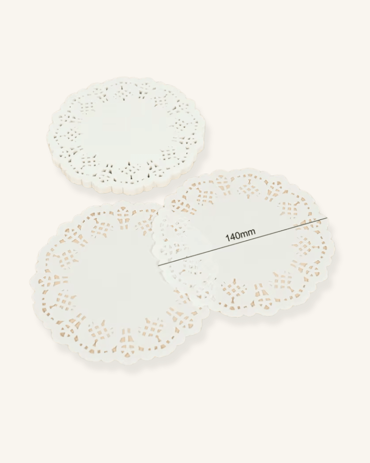 Set de tables papier Blanc - Matabledeco