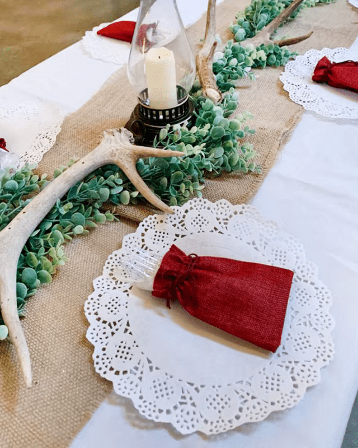 Set de tables papier Blanc - Matabledeco