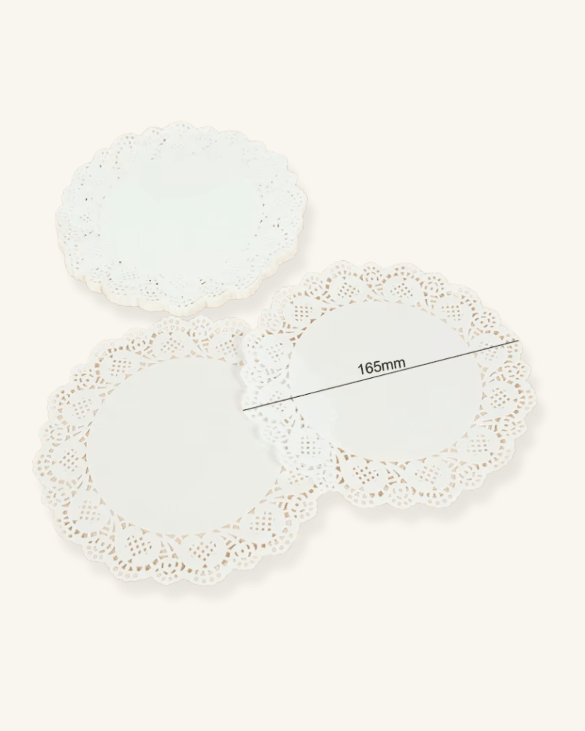 Set de tables papier Blanc - Matabledeco