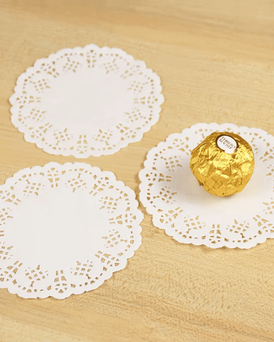 Set de tables papier Blanc - Matabledeco