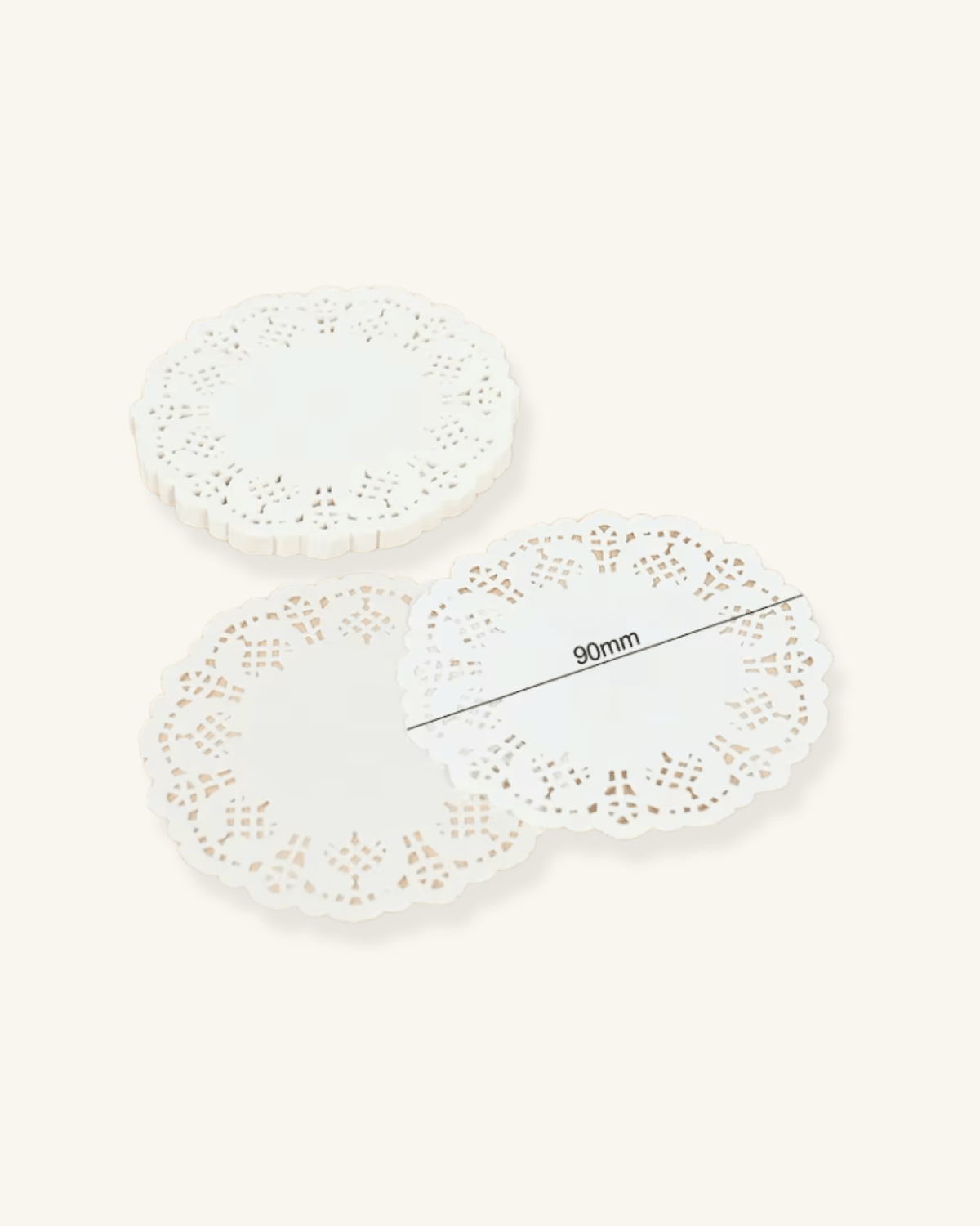 Set de tables papier Blanc - Matabledeco