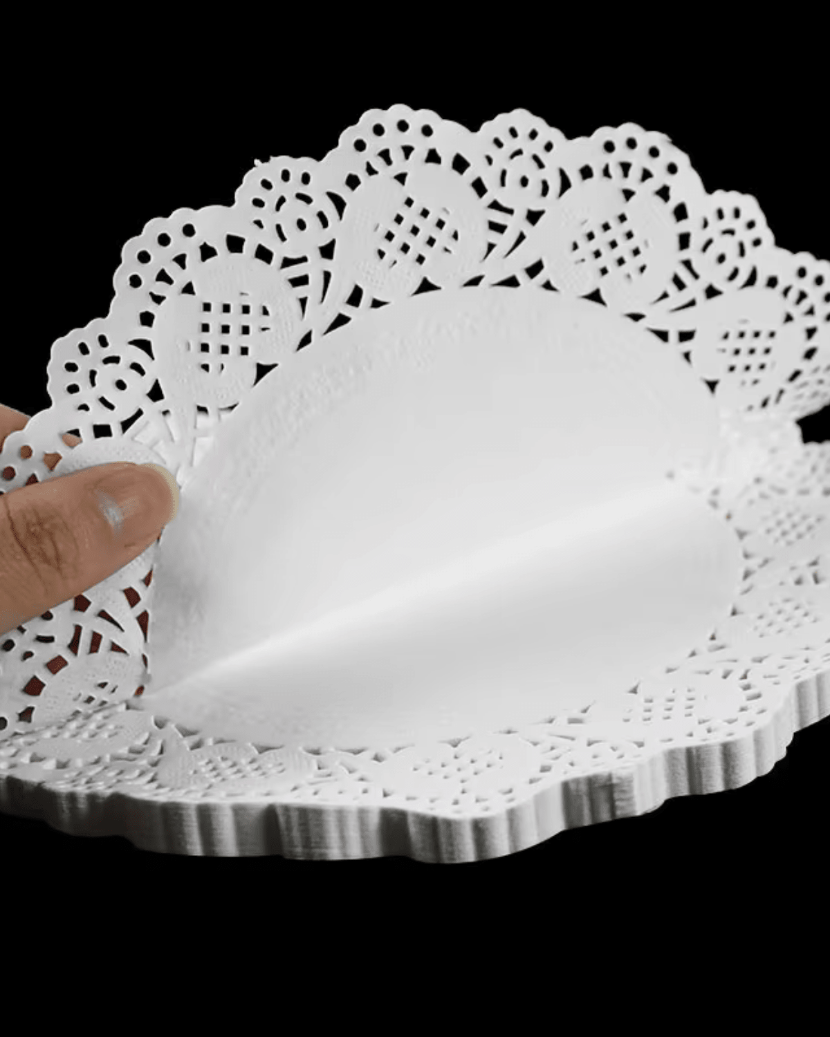 Set de tables papier Blanc - Matabledeco