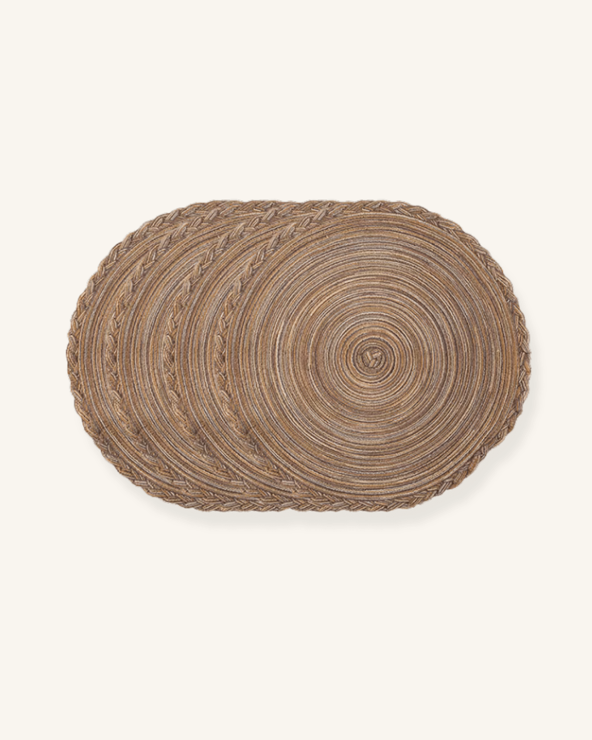 Set de tables ronds Marron - Matabledeco