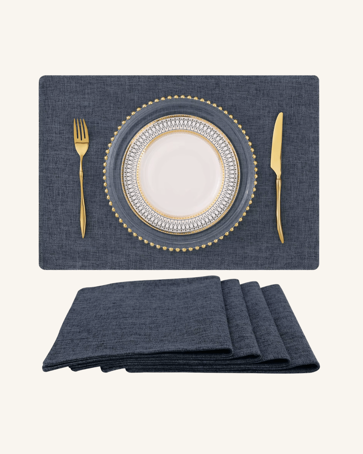 Sets de table chics Bleu clair - Matabledeco