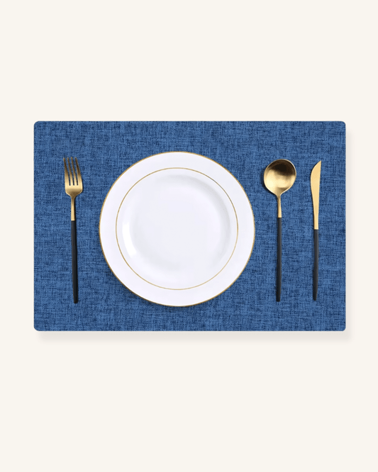 Sets de table chics Bleu profond - Matabledeco
