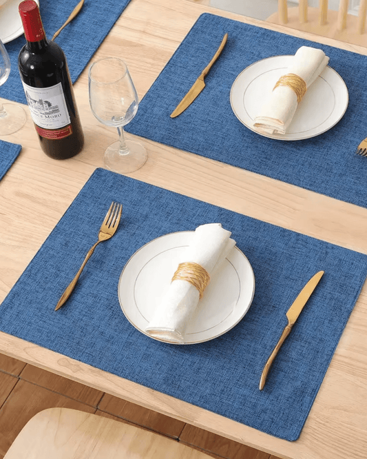 Sets de table chics Bleu profond - Matabledeco