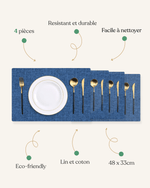 Sets de table chics - Vignette | Matabledeco